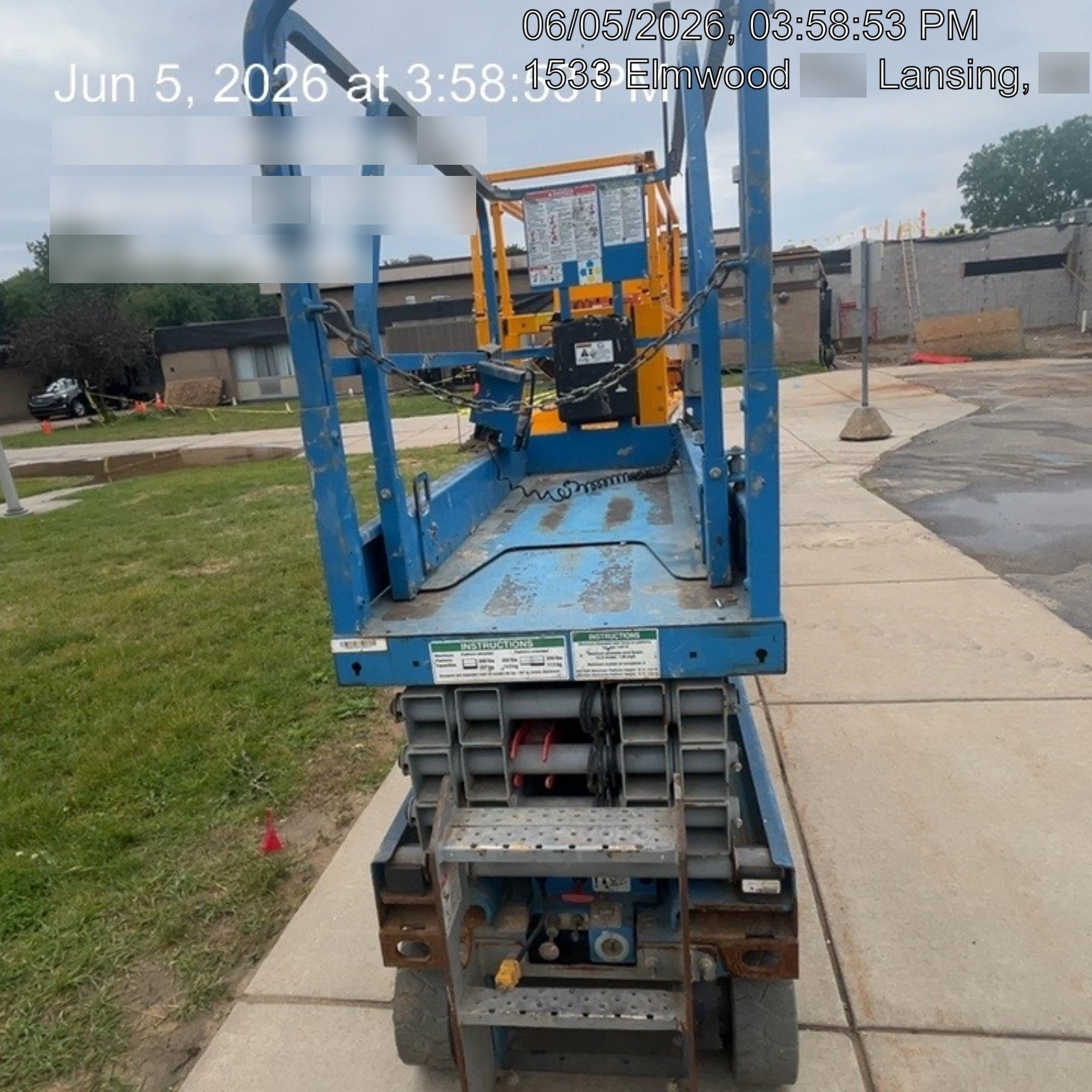 2020 Genie GS-1930 Fixed rails with chain entry gate - Pre A92.20
