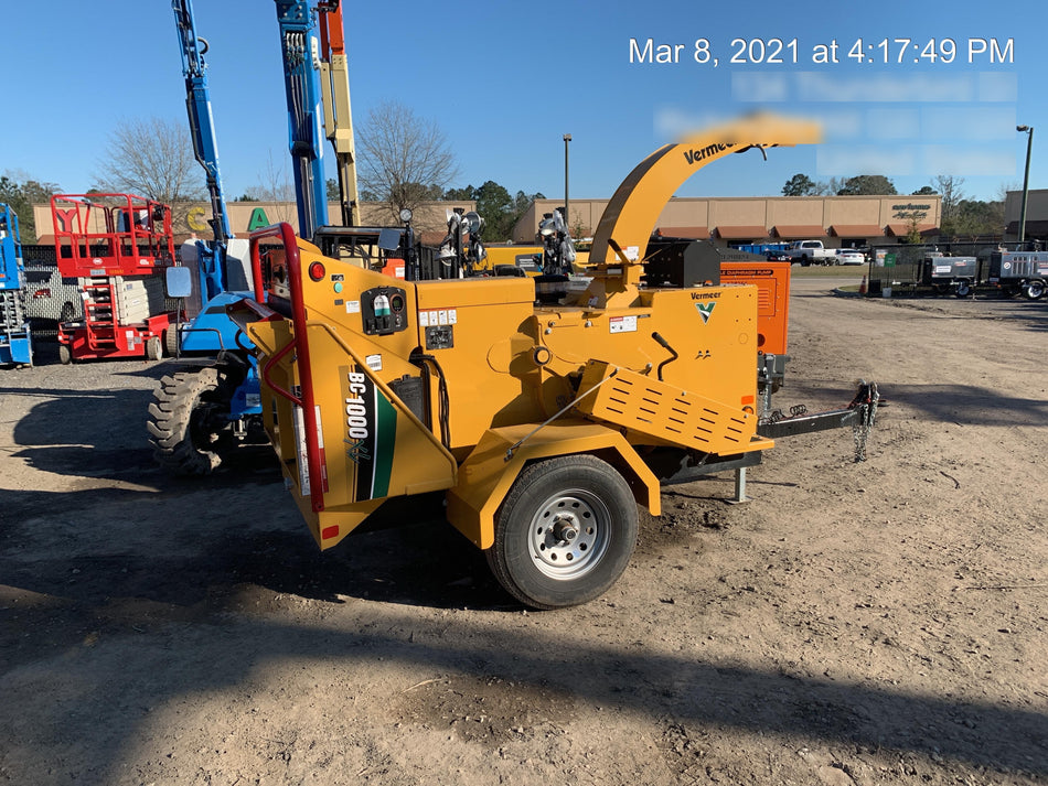 2021 VERMEER BC1000XL Diesel