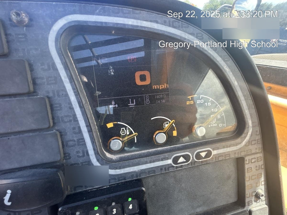 2020 JCB 510-56 Canopy, Solid Tires, Work Lights, Beacon, Aux Hydraulics, Back up Alarm, Lifting Eye, ES Decals