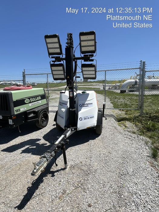 2023 Generac MLT2 Diesel, Flex Switch 120V Input, Powerzone Controller, (4) 320W LED Lights, 4kW Generator, 39.9 Gal Fuel Tank, 2" Ball, T3