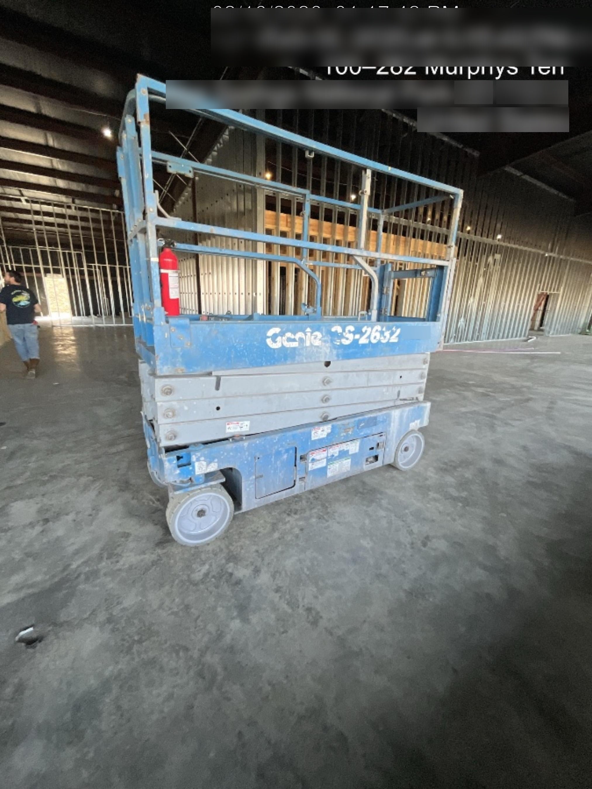 2018 Genie GS-2632 Genie GS-2632 w/Fixed Rail, Chain Entry