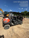 2022 Kubota RTV-X1140W-H Plastic Canopy, Windshield Acrylic Clear, LED Strobe Light, Wire Harness Kit, Back up Alarm