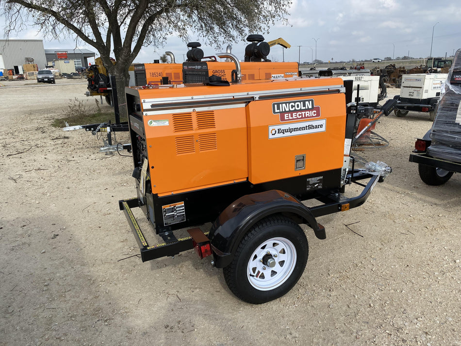 2022 Lincoln Electric LE400 Kubota V1505, Trlr, Cable Rack, Light Kit, ES Decals, T3
