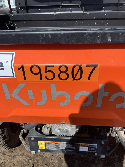 2022 Kubota RTV-X1140W-H Plastic Canopy, Windshield Acrylic Clear, LED Strobe Light, Wire Harness Kit, Back up Alarm