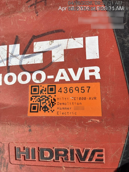2024 HILTI TE 1000-AVR