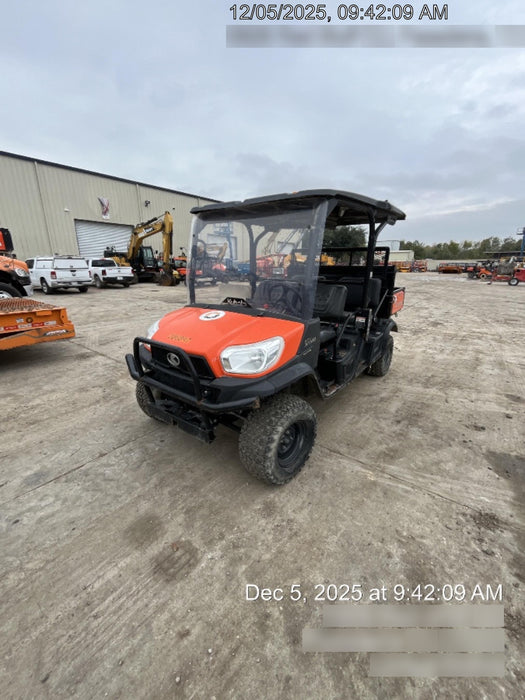 2022 Kubota RTV-X1140W-H Plastic Canopy, Windshield Acrylic Clear, LED Strobe Light, Wire Harness Kit, Back up Alarm