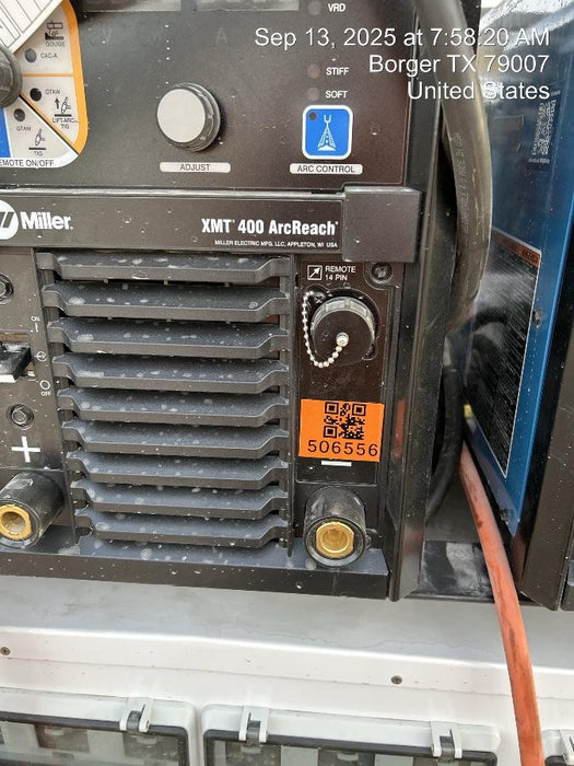2025 MILLER ELECTRIC XMT 400