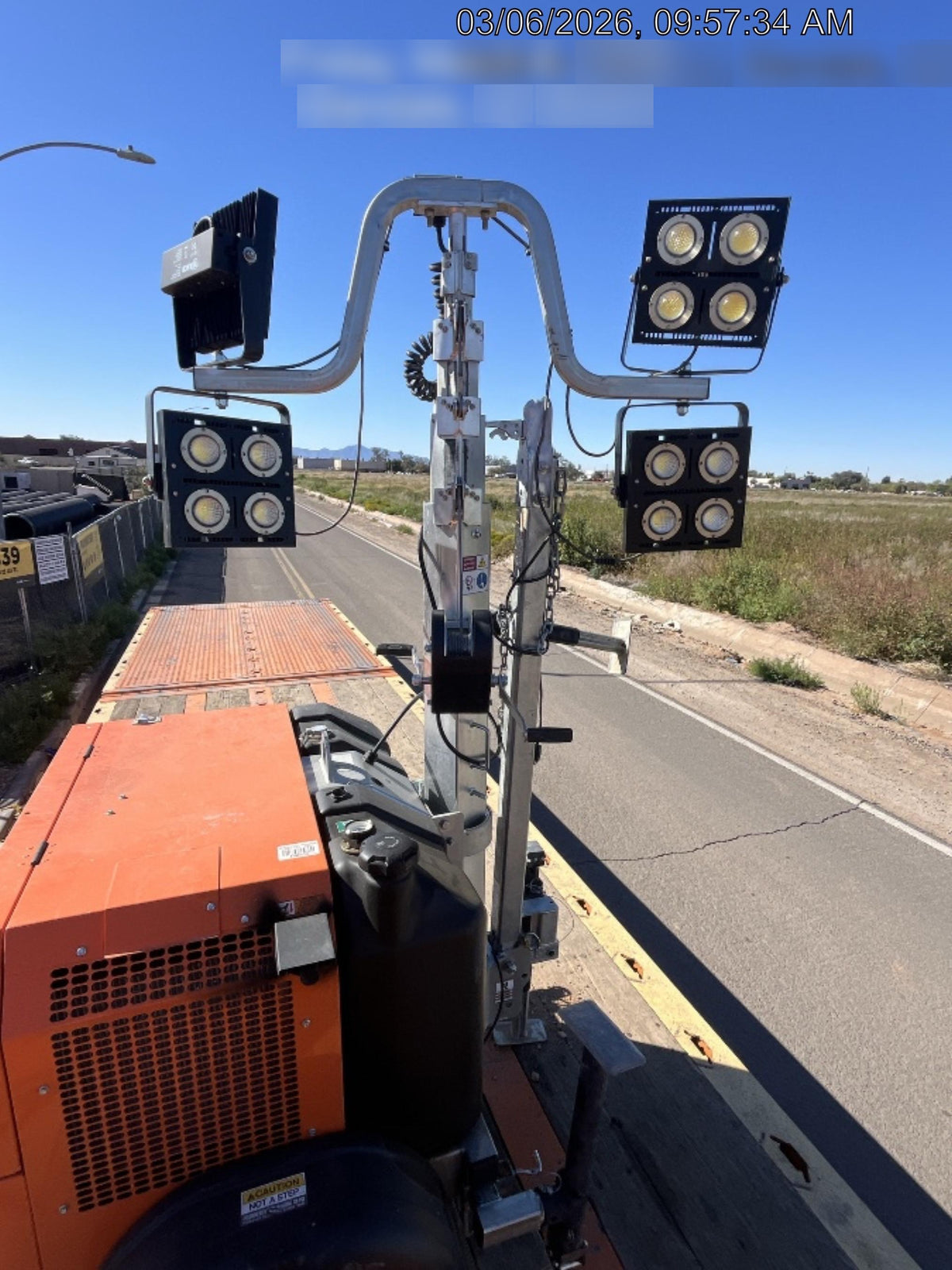 2024 Wanco WLTT-4MM4K Diesel, Deep Sea Controller, Shore Power Plug, Auto Start, (4) 350W LED Floodlights, 4kW Generator, 60 Gal Fuel Tank, 2" Ball, T3