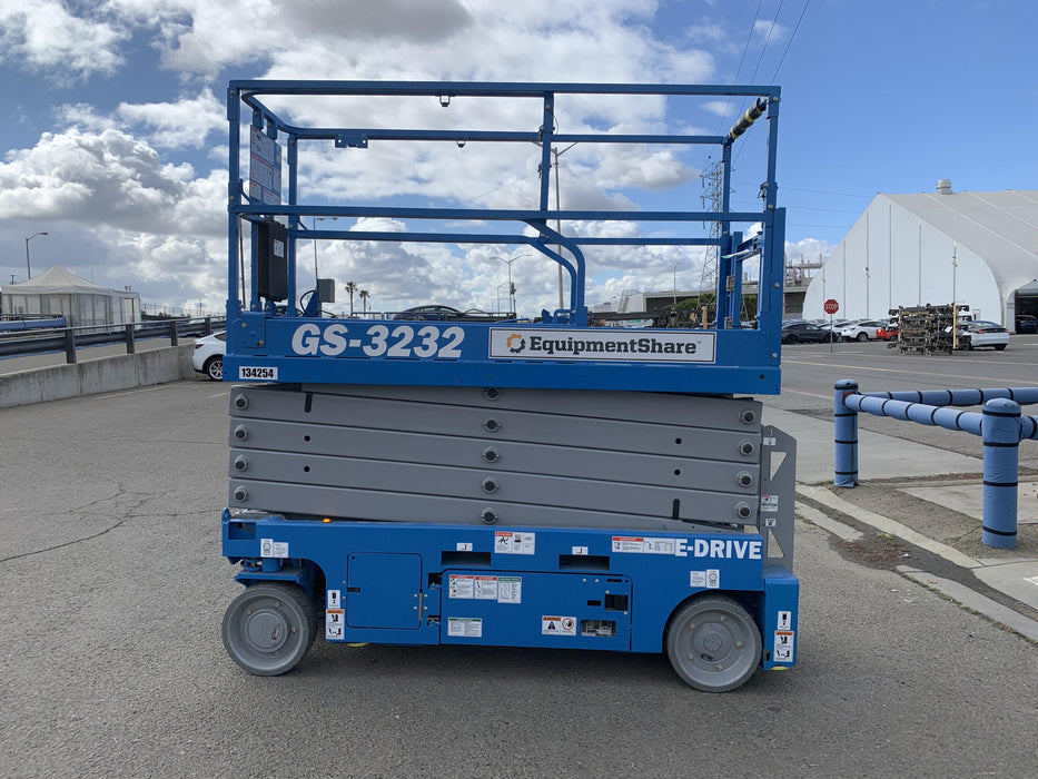 2021 Genie GS-3232 Electric Drive, NM Sld Tires, Bcn, EST