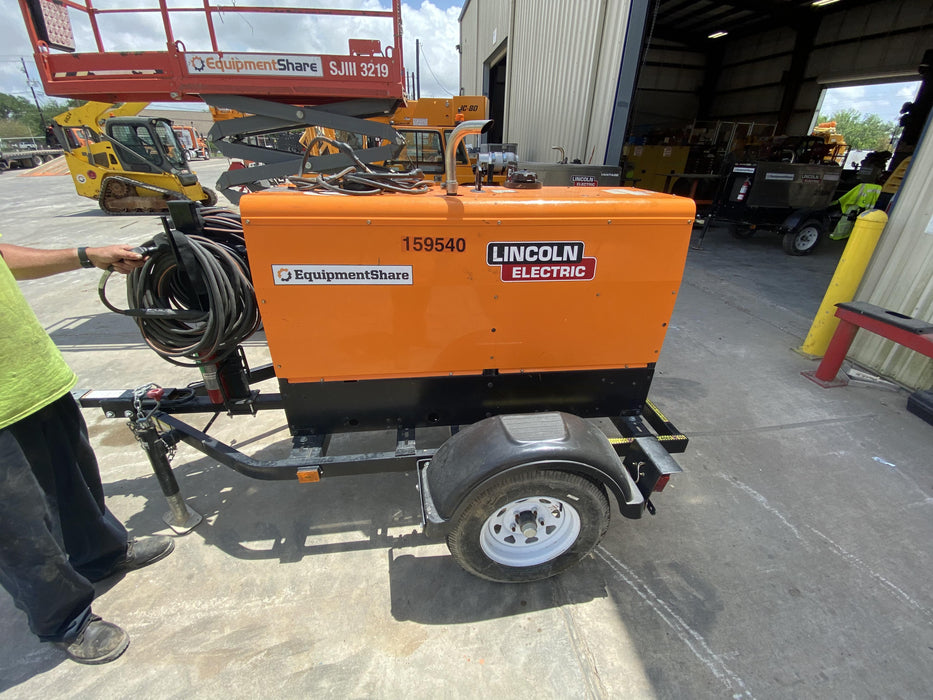 2021 Lincoln Electric Vantage 322 Vantage 322 Ready Pak 3 w/ Decals, ORANGE (includes trailer, cable rack, fender light kit) NO Telematics