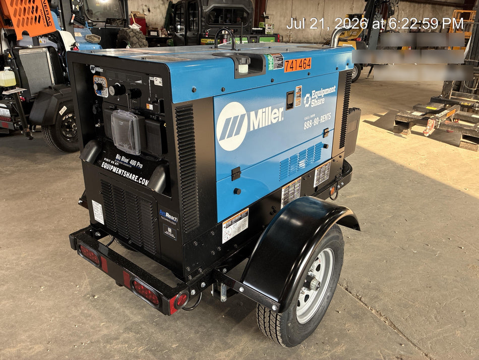 2026 MILLER ELECTRIC BIG BLUE 400