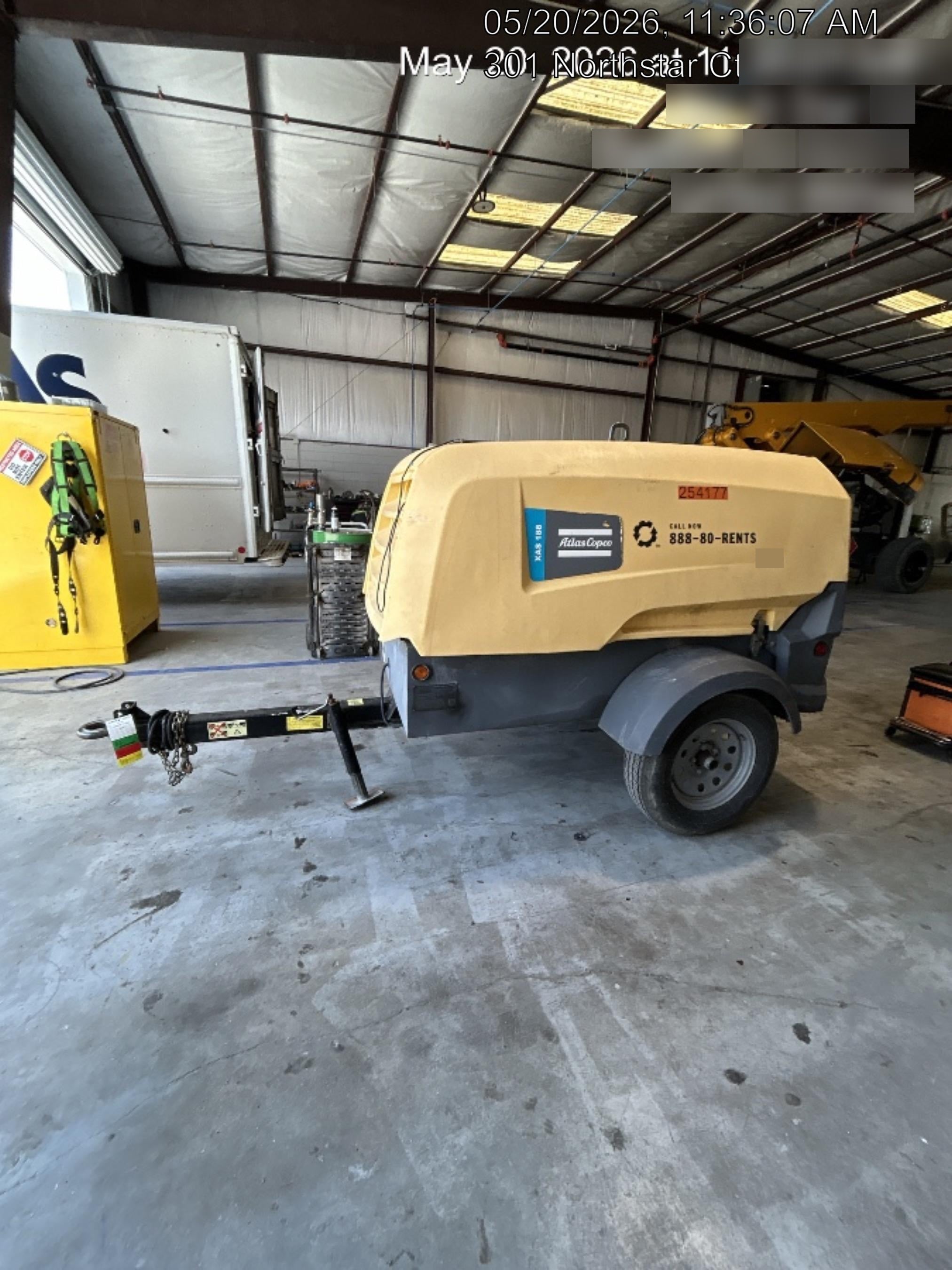 2022 ATLAS COPCO XAS188 CWK