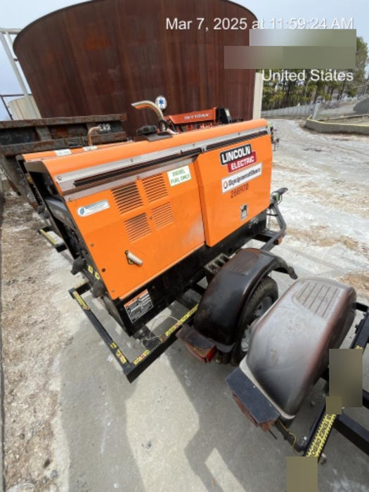 2022 Lincoln Electric LE400 Kubota V1505, Trlr, Cable Rack, Light Kit, ES Decals, T3