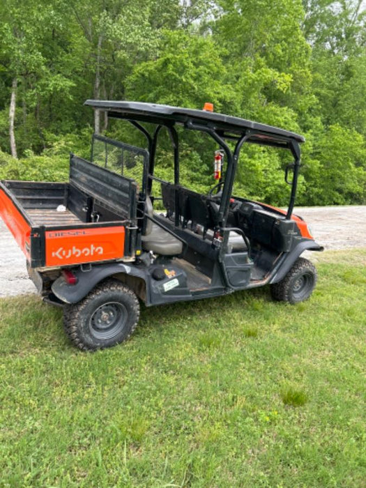 2022 Kubota RTV-X1140W-H Plastic Canopy, Windshield Acrylic Clear, LED Strobe Light, Wire Harness Kit, Back up Alarm