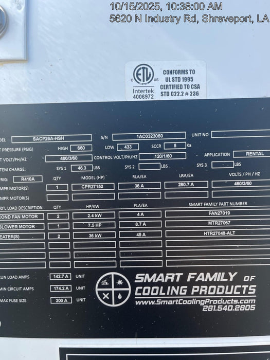 2024 SMARTECH SACP26A-HS