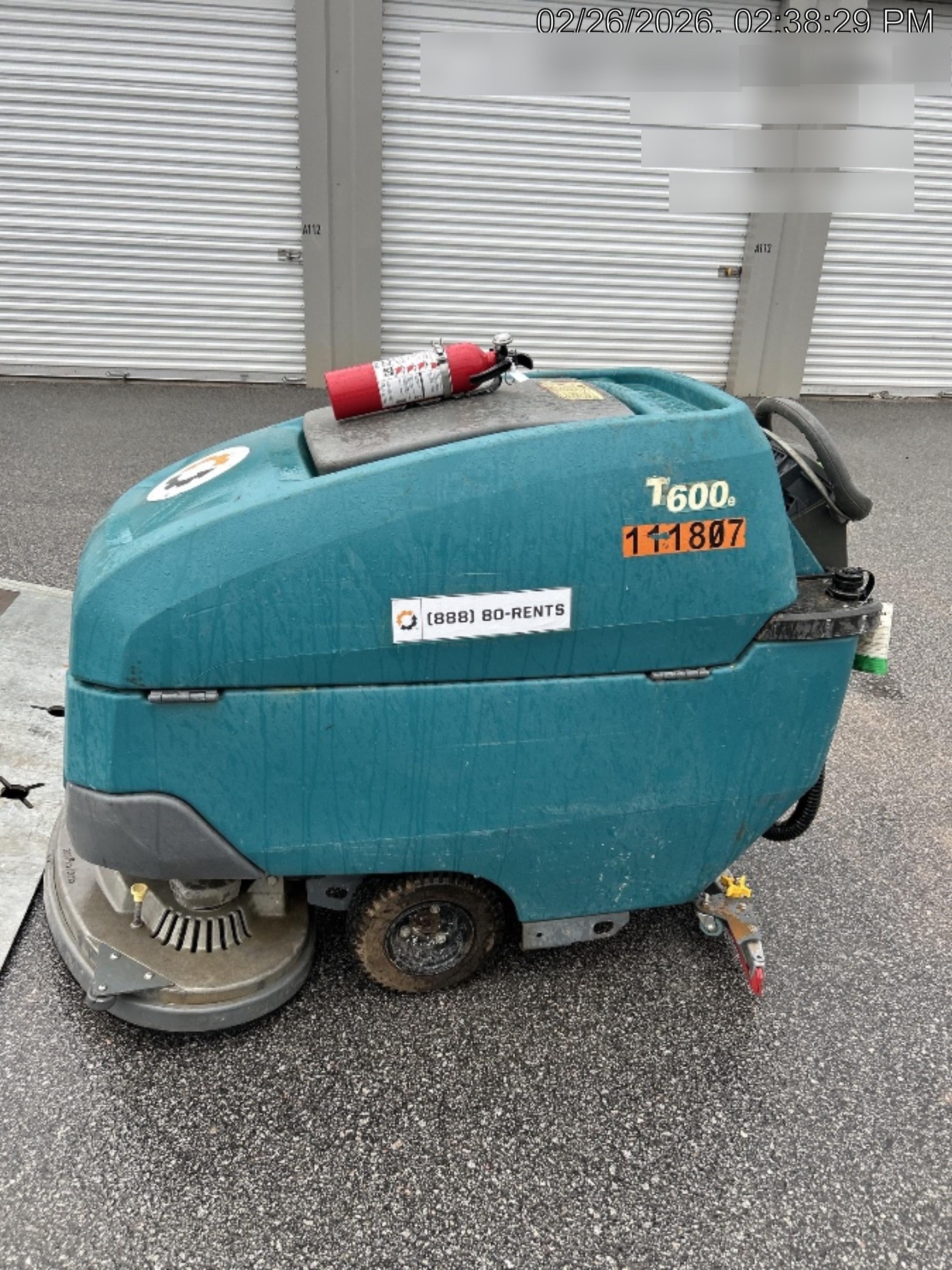 2020 TENNANT T600E