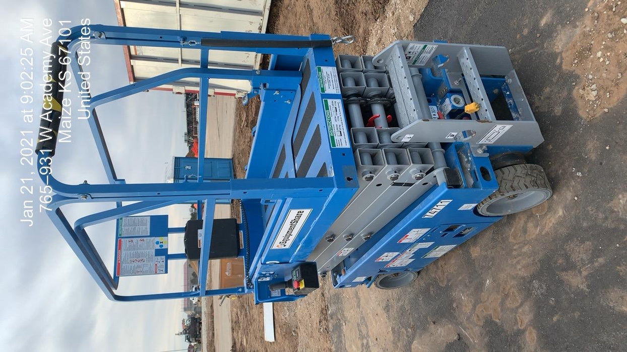 2020 Genie GS-1930 Fixed rails with chain entry gate - Pre A92.20