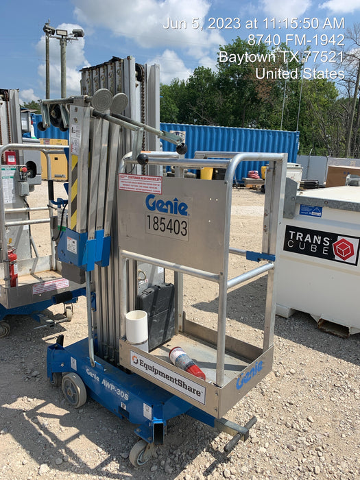 2021 GENIE AWP-30S DC