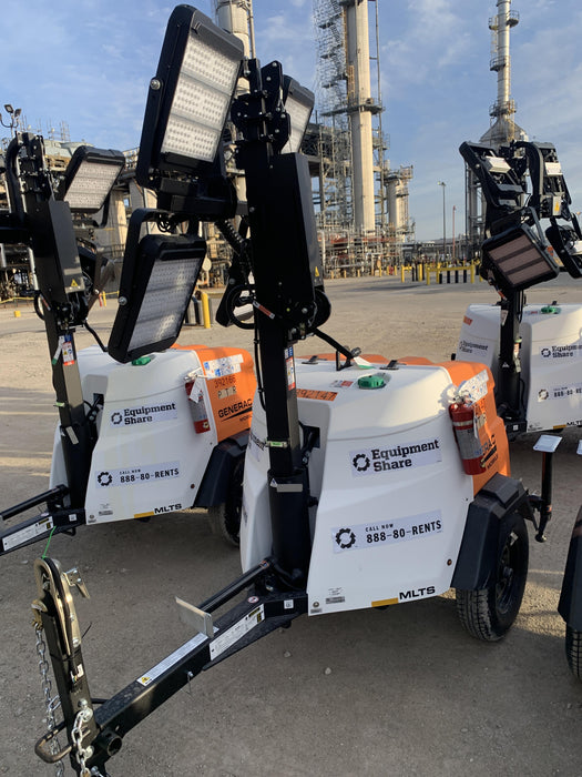 2024 Generac MLT2 Diesel, Flex Switch 120V Input, Powerzone Controller, 
(4) 320W LED Lights, 4kW Generator, 39.9 Gal Fuel Tank, 2" Ball, T3