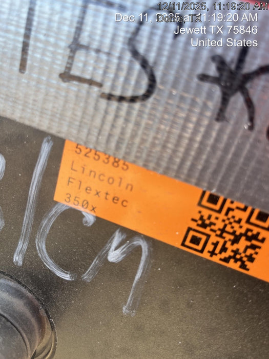 2025 LINCOLN ELECTRIC FLEXTEC 350X