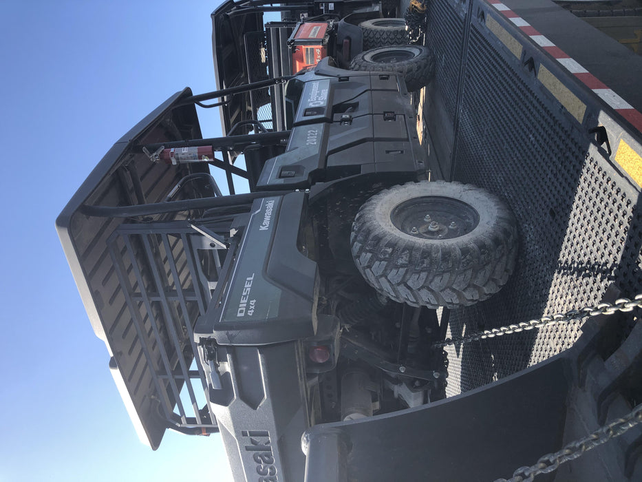 2018 Kawasaki MULE PRO-DX Kawasaki Mule 4x4 Diesel UTV w/Hard Top, Windshield, Beacon, Backup Alarm, ES Keypad/Hardware Installed