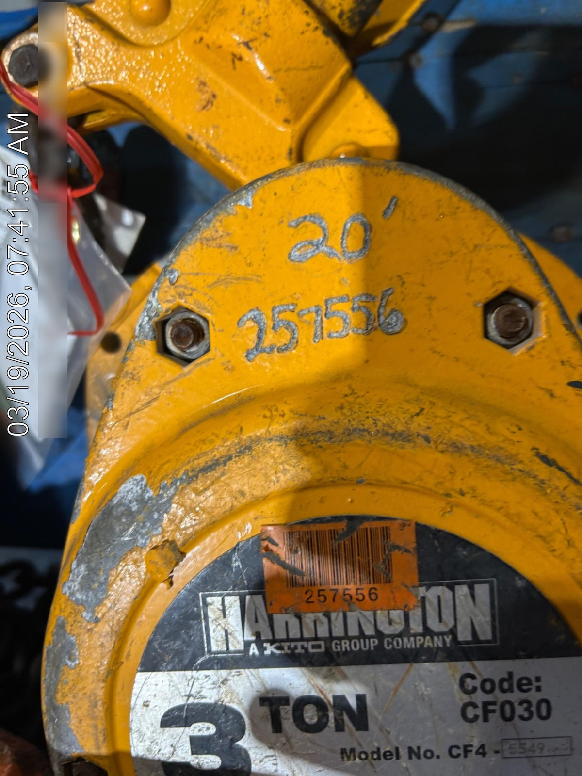 2022 HARRINGTON CF030-20