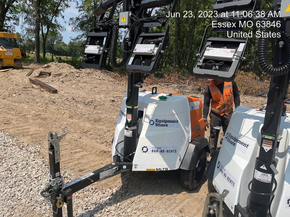 2023 Generac MLT2 Diesel, Flex Switch 120V Input, Powerzone Controller, (4) 320W LED Lights, 4kW Generator, 39.9 Gal Fuel Tank, 2" Ball, T3