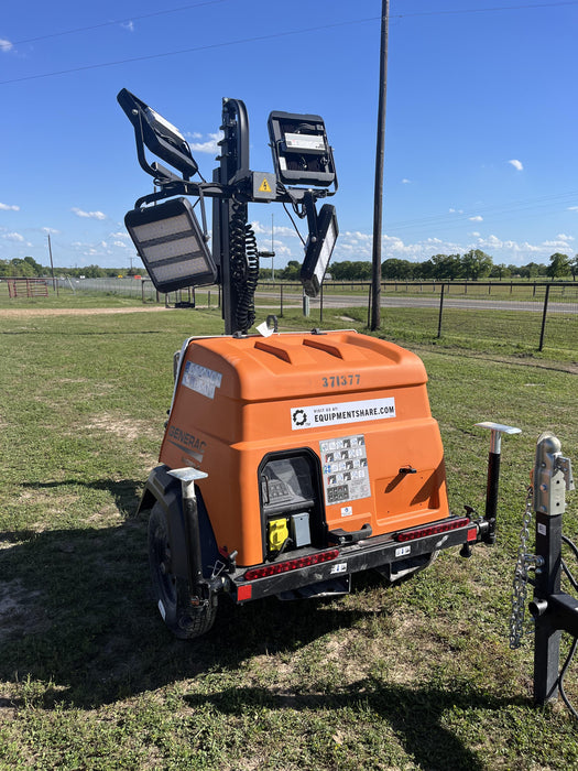 2023 Generac MLT2 Diesel, Flex Switch 120V Input, Powerzone Controller, 
(4) 320W LED Lights, 4kW Generator, 39.9 Gal Fuel Tank, 2" Ball, T3