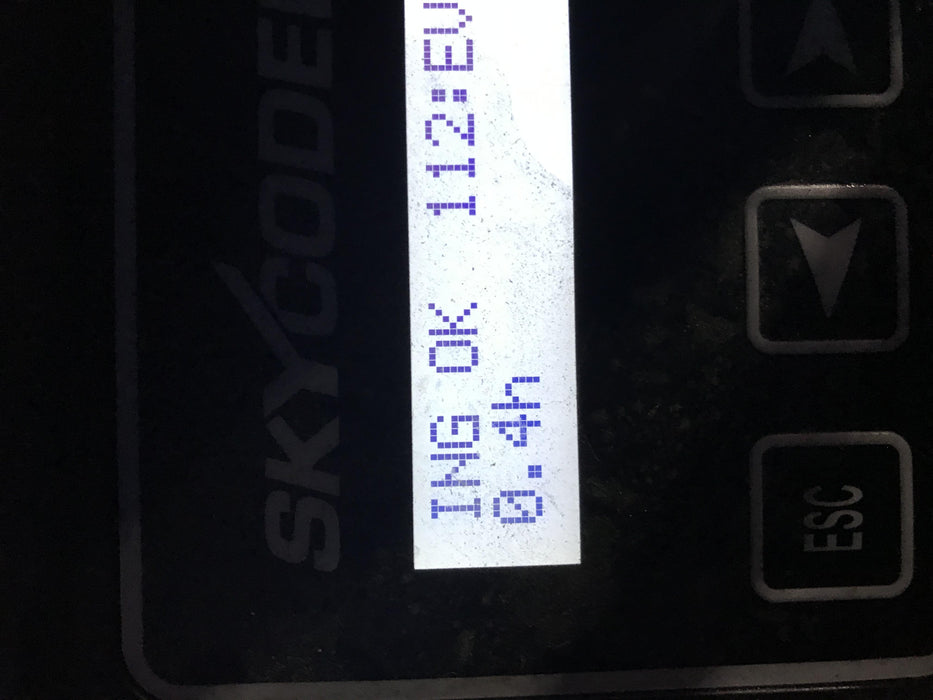 2020 Skyjack SJIII-3219 Solid NM Tires, Half height spring hinged entry gate, Dual Beacons, 800W Inverter