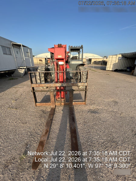 2019 Manitou MTA8044 Manitou MTA 8044 - 74 HP T4, Canopy, Worklights/Strobe, Beacon, 66" Carriage, 48" Forks, Solid Tires, Lift Hook, Aux Hydraulics