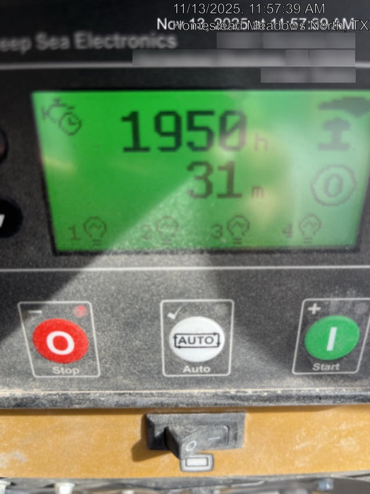 Allmand NLV3GR (4) LED Light Fixture 350W, 23' Vertical Mast, 3kW Prime, Towable, Deep Sea L401, Leveling Jacks, Yanmar T4F 5.8hp