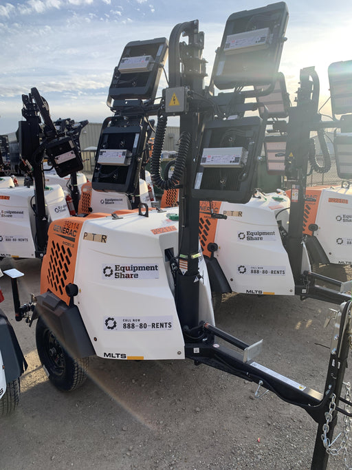 2024 Generac MLT2 Diesel, Flex Switch 120V Input, Powerzone Controller, 
(4) 320W LED Lights, 4kW Generator, 39.9 Gal Fuel Tank, 2" Ball, T3