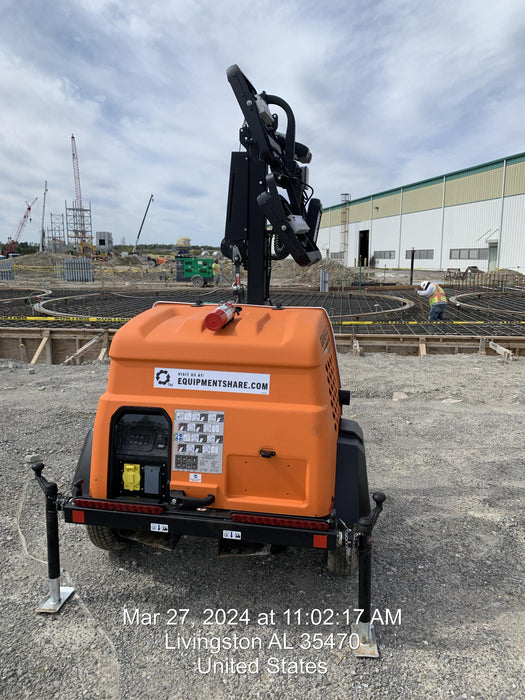 2024 Generac MLT2 Diesel, Flex Switch 120V Input, Powerzone Controller, 
(4) 320W LED Lights, 4kW Generator, 39.9 Gal Fuel Tank, 2" Ball, T3