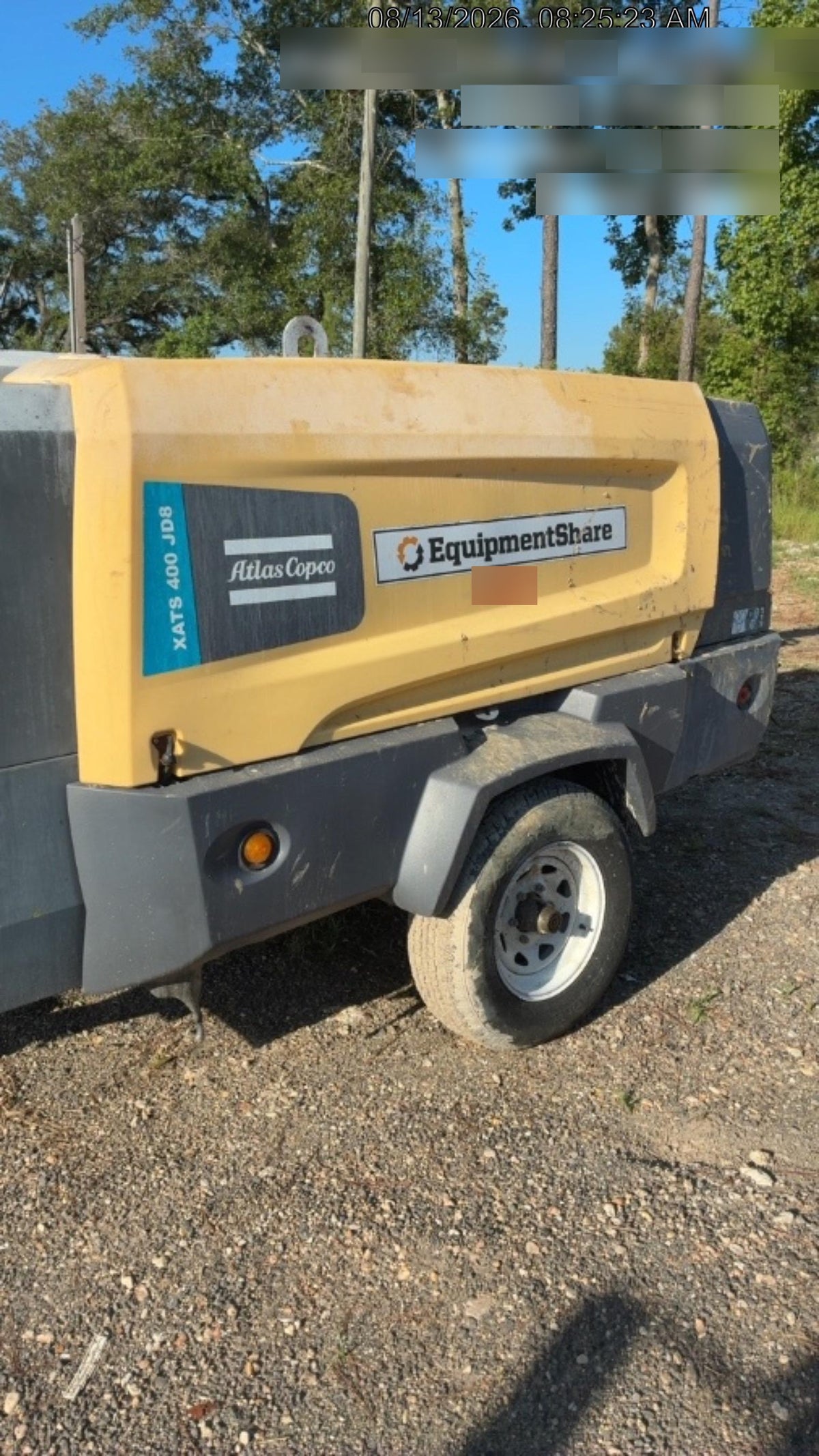 2020 ATLAS COPCO XATS 400 PFF