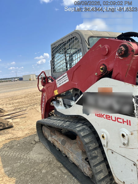 2019 Takeuchi TL12V2C Cab/Heat/AC, Back-up Alarm, Hydraulic QC w/80" HD Tooth Bucket