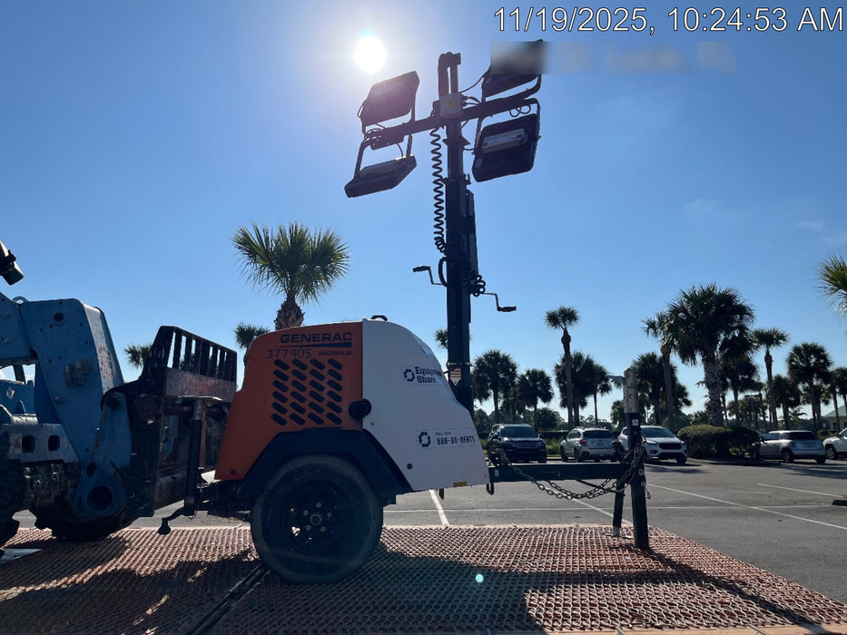 2023 Generac MLT2 Diesel, Flex Switch 120V Input, Powerzone Controller, 
(4) 320W LED Lights, 4kW Generator, 39.9 Gal Fuel Tank, 2" Ball, T3