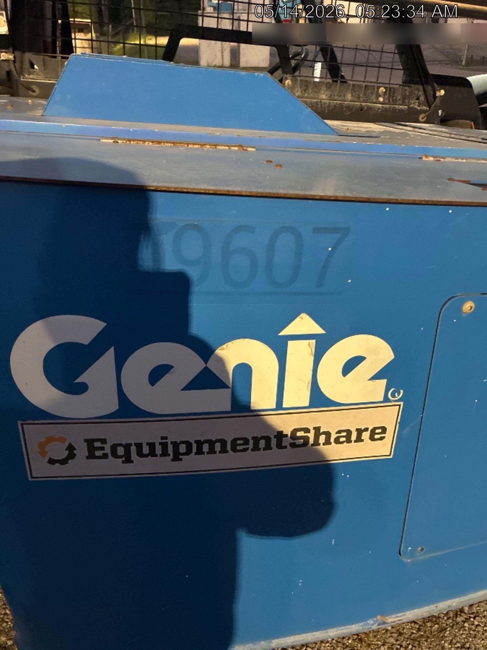 2018 Genie GTH-1056 Genie GTH-1056 w/ROPS, Work Lights, Solid Tires, RH Cab Mesh, Beacon, 60" Carriage and Forks