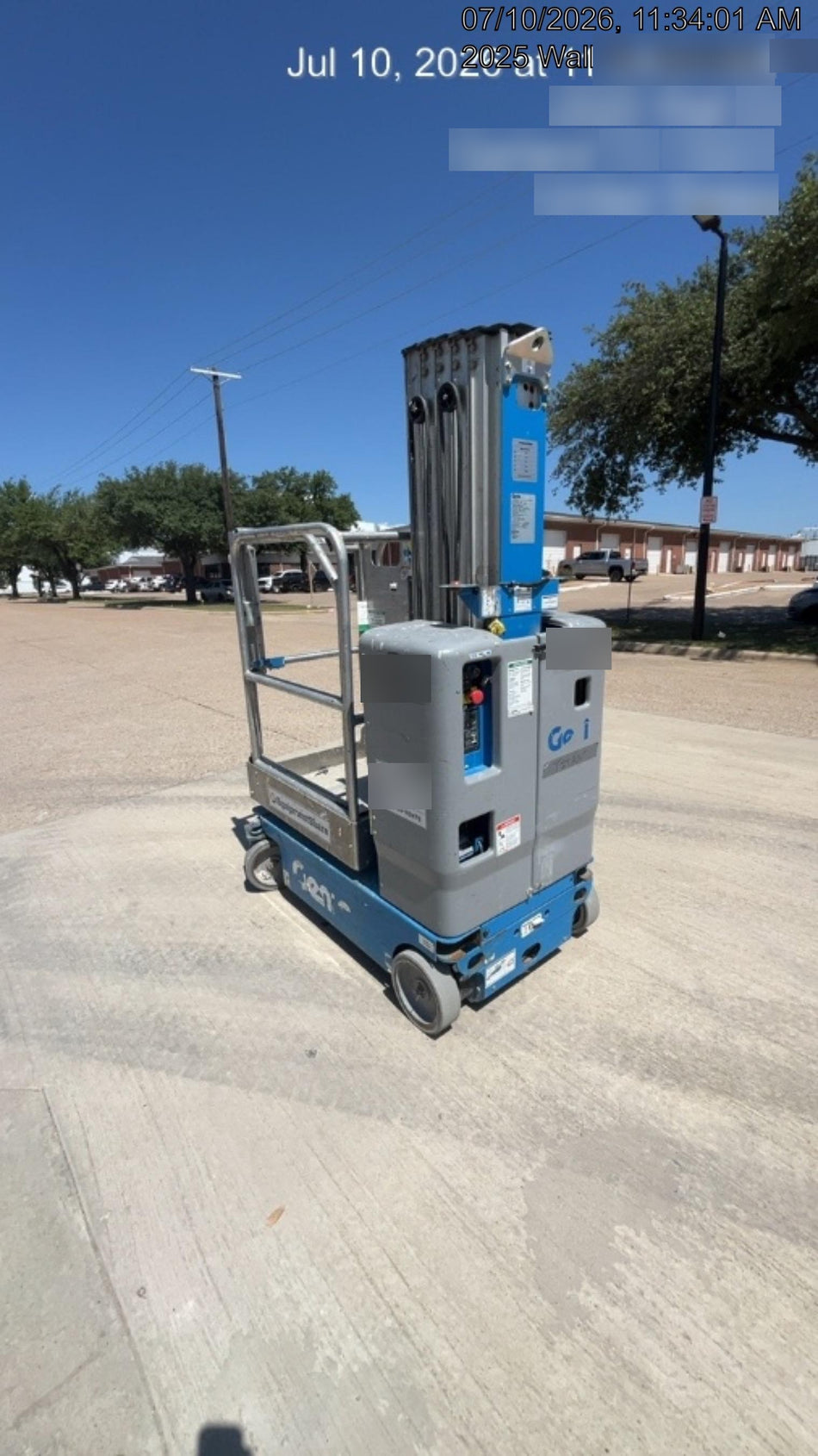 2018 GENIE GR-20