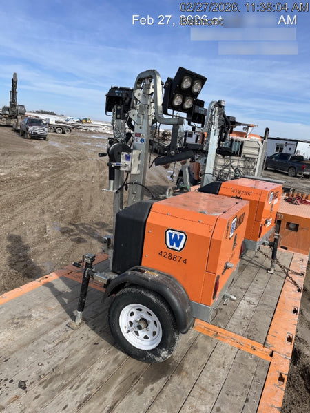 2024 Wanco WLTT-4MM4K Diesel, Deep Sea Controller, Shore Power Plug, Auto Start, (4) 350W LED Floodlights, 4kW Generator, 60 Gal Fuel Tank, 2" Ball, T3