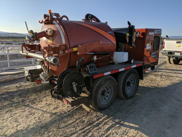 2020 Ditch Witch HX30 500G Spoils Tank, 80G Water Tank, 48" Lance, #3 Nozzel, VT9H 500 GAL HYD TRAILER