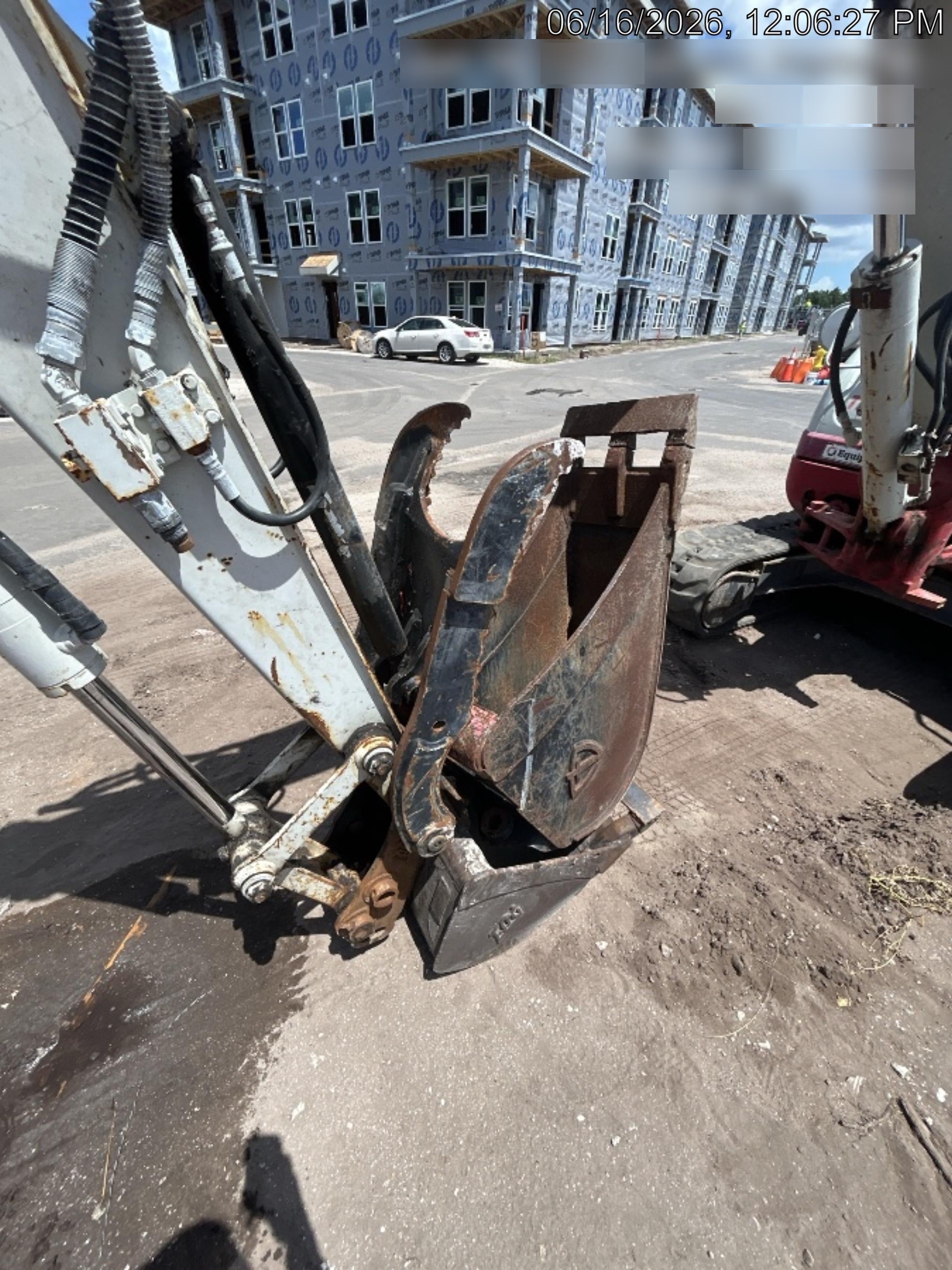 2019 Takeuchi TB260 Canopy, Standard Blade, Auxiliary hydraulics Manual QC, Hydraulic thumb, 12" ,18", 24" Bucket