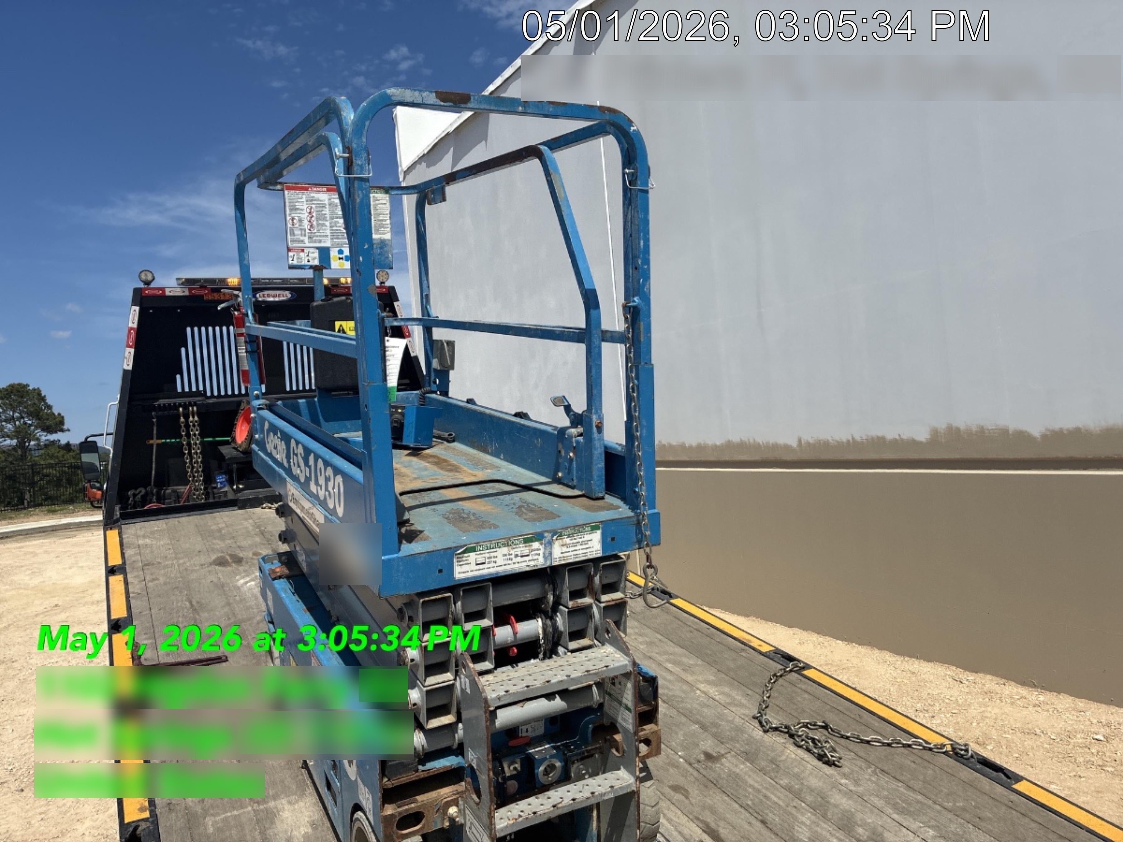 2018 Genie GS-1930 Genie GS-1930 w/Fixed Rail, Chain Entry