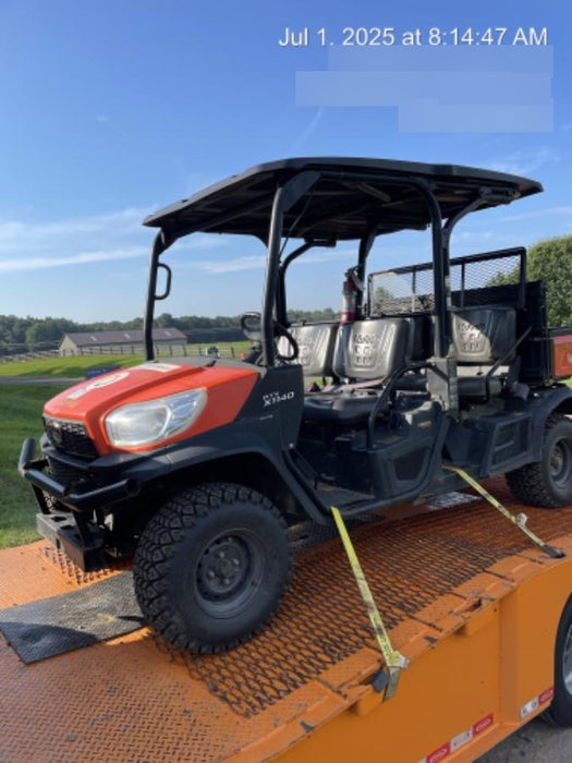 2021 Kubota RTV-X1140W-H Plastic Canopy, Windshield Acrylic Clear, LED Strobe Light, Wire Harness Kit, Back up Alarm