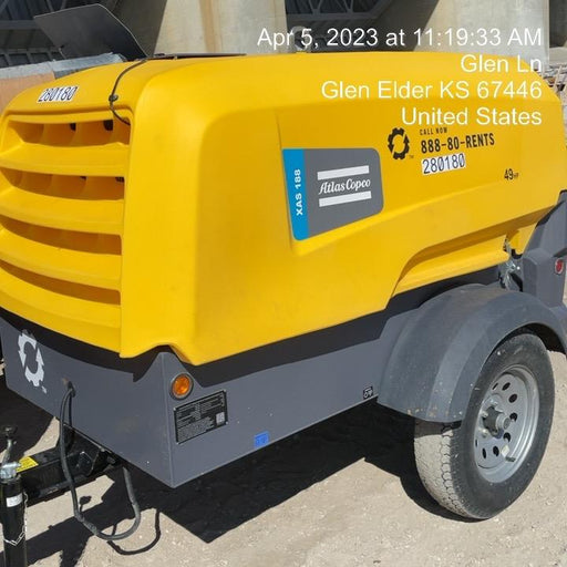 2022 ATLAS COPCO XAS188 CWK