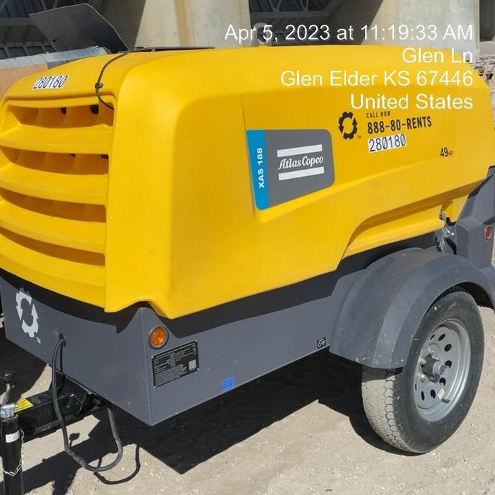 2022 ATLAS COPCO XAS188 CWK
