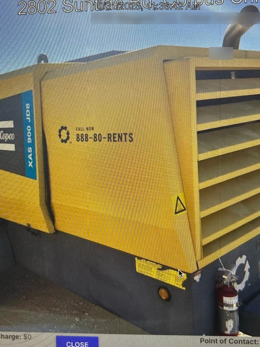 2021 ATLAS COPCO XAS 900