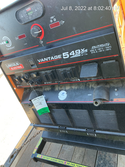 2022 Lincoln Electric Vantage 549X VANTAGE 549X READY-PAK 3