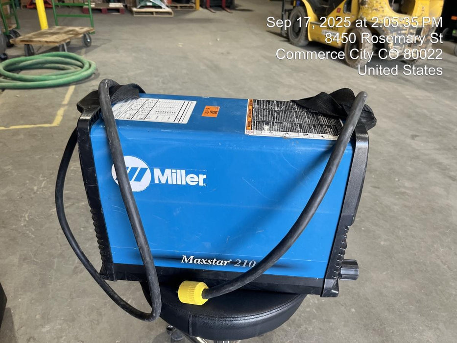 2025 MILLER ELECTRIC Maxstar 210 STR