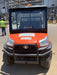 2019 Kubota RTV-X1140W-H 4wd Utility Cart, LED Strobe, Windshield Tempered Glass, Plastic Canopy, Wire Harness Kit, Backup Alarm