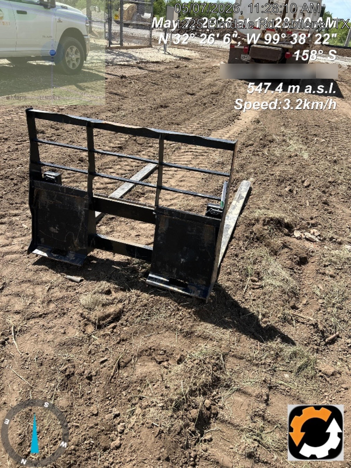 2021 PALADIN 48" Pallet Fork Assembly